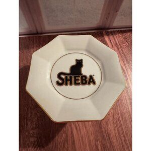 Purr-fectly Elegant‎ Vintage SHEBA Cat Food Serving Dish 🐾